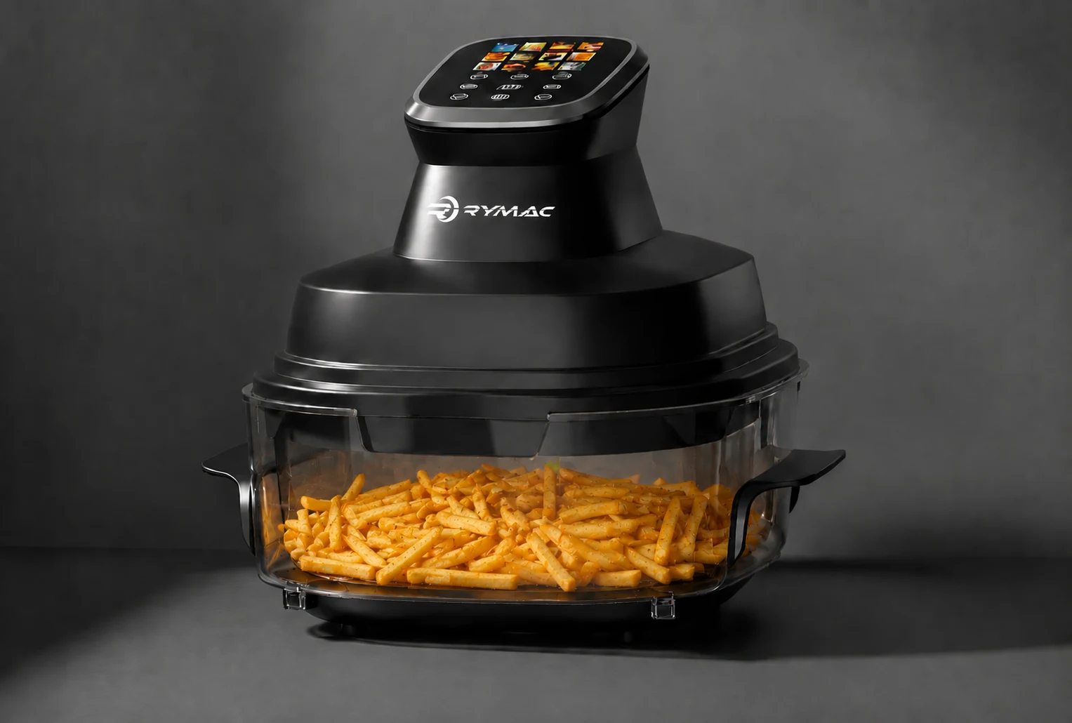 Rymac 1350 Watts No telfon air fryer with French Fries
