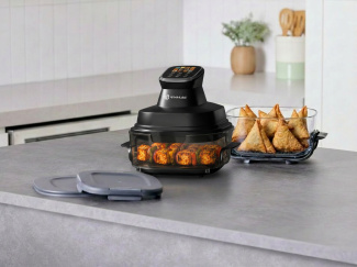RYMAC CrispAir Pro 4-in-1 Glass Air Fryer (1350W, 6A Plug, Indian Standard) (Copy)