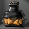 RYMAC CrispAir Pro 4-in-1 Glass Air Fryer (1350W, 6A Plug, Indian Standard) (Copy)