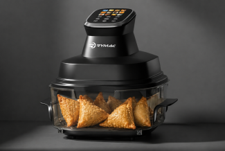 RYMAC CrispAir Pro 4-in-1 Glass Air Fryer (1350W, 6A Plug, Indian Standard) (Copy)